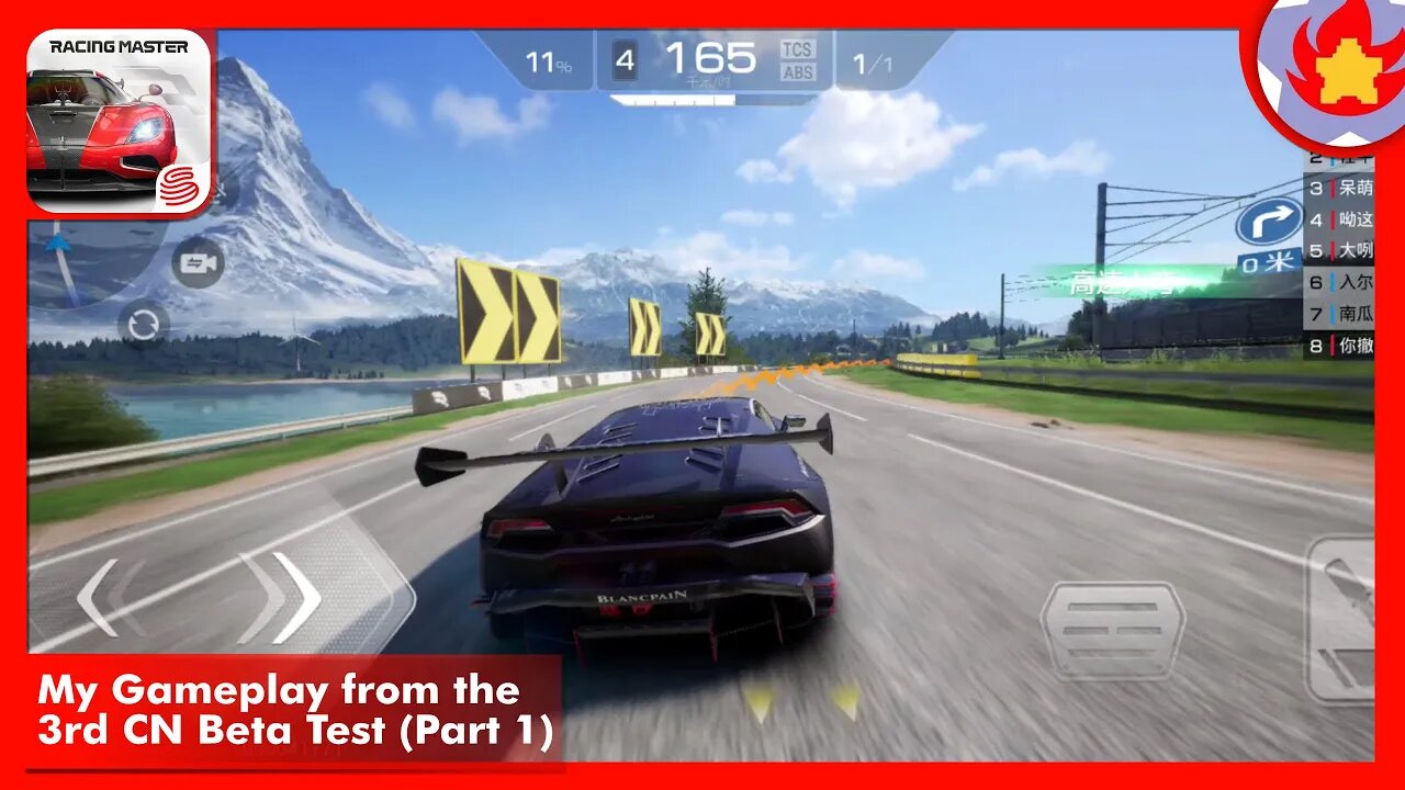 My Gameplay from the 3rd CN Beta Test (Part 1) | Racing Master