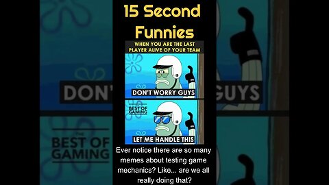 15 second funnies 55 #shorts #gamingmemes