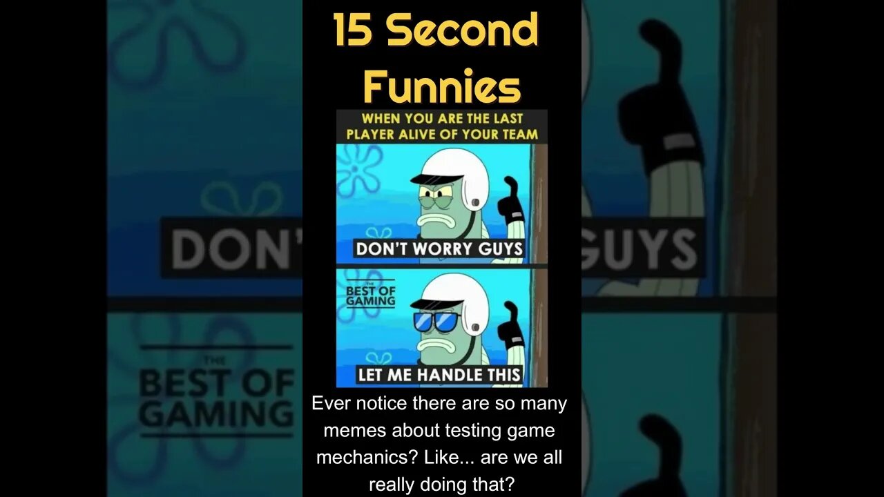 15 second funnies 55 #shorts #gamingmemes