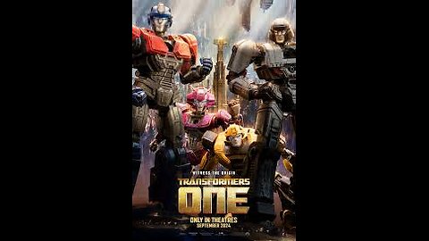 TRANSFORMERS ONE Official Trailer 2 2024 Movie