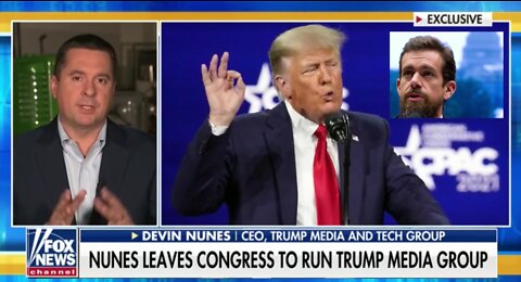 Trump Media & Technology Group CEO Devin Nunes Discusses Release Plans For "Truth Social" Platform