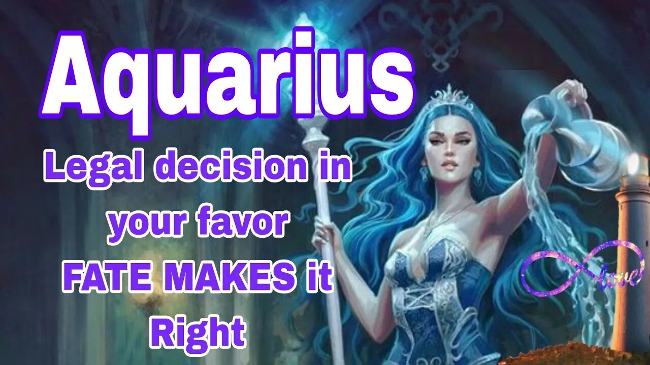 Aquarius NASTY PERSON TOLD LIES ABOUT YOU SLANDER CONFLICT Psychic Tarot Oracle Card Prediction Read