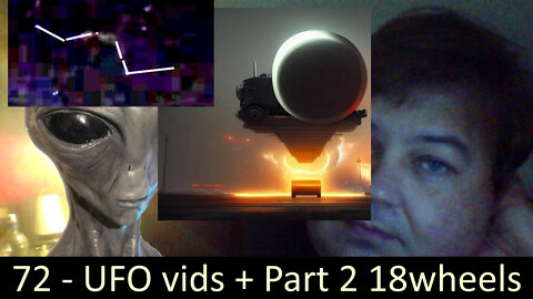 Live UFO chat with Paul --072- UFO topics + vids then part 2 Interview with 18wheels