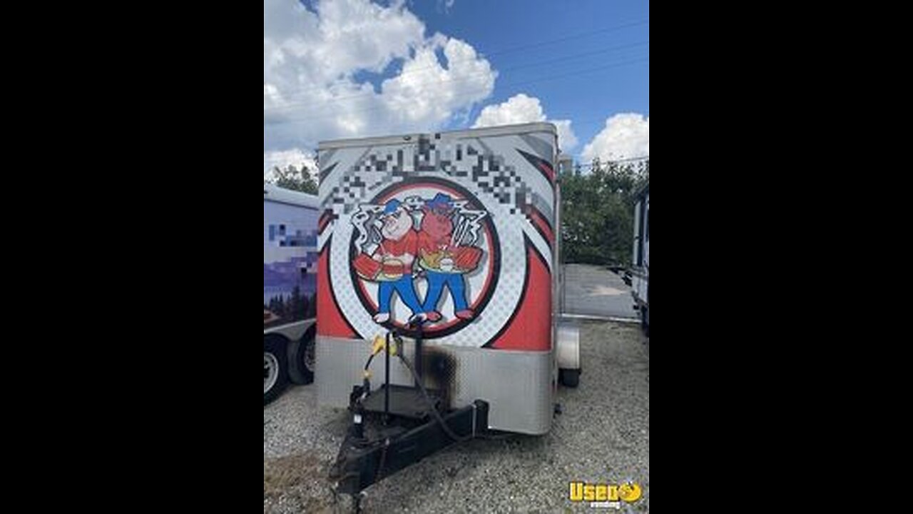 2018 7' x 14' Diamond Cargo Concession Trailer | Mobile Street Vending Unit