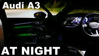 AT NIGHT: 2022 Audi A3 - Interior & Exterior Lighting Overview