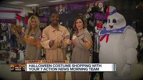 Halloween costume shopping with your 7 Action News morning team