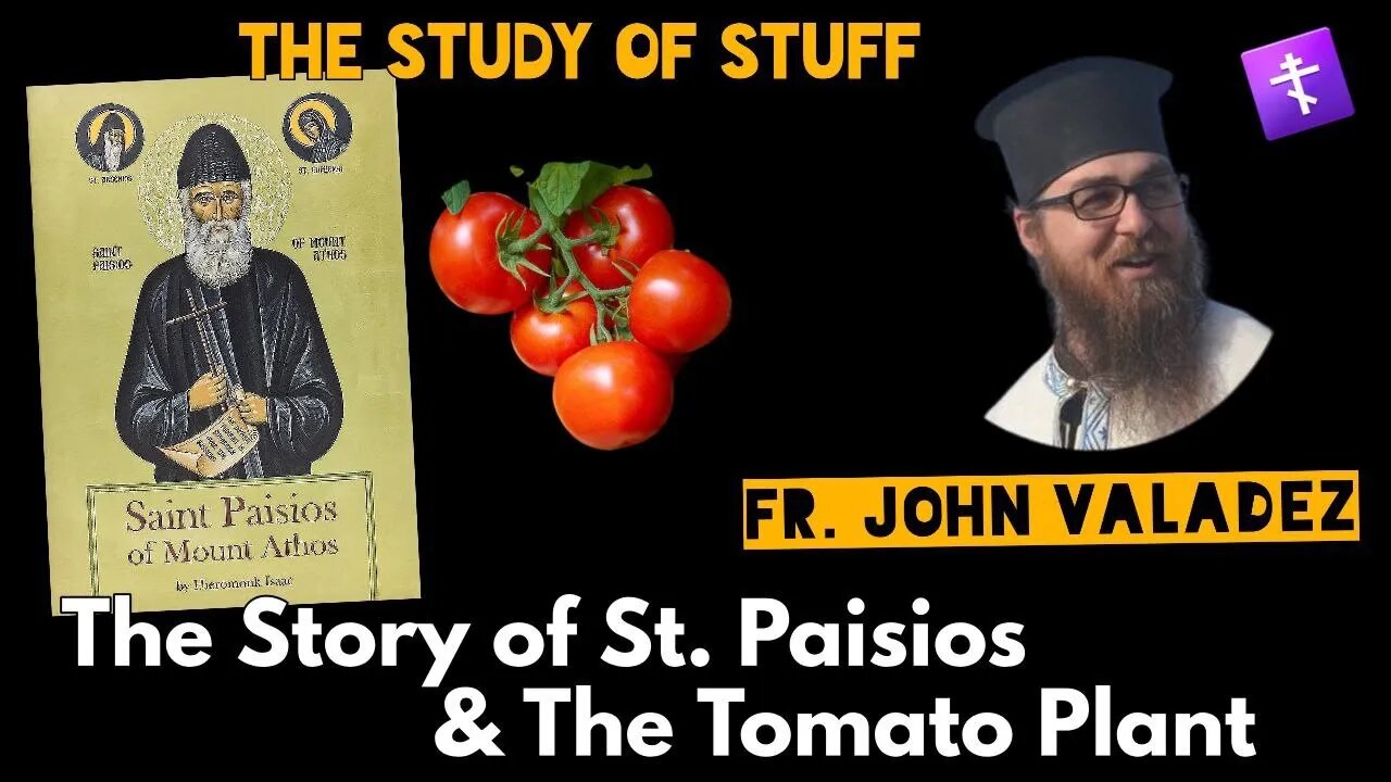 The Story Of St. Paisios & The Tomato Plant - Fr John Valadez @DeathToTheWorldOriginal