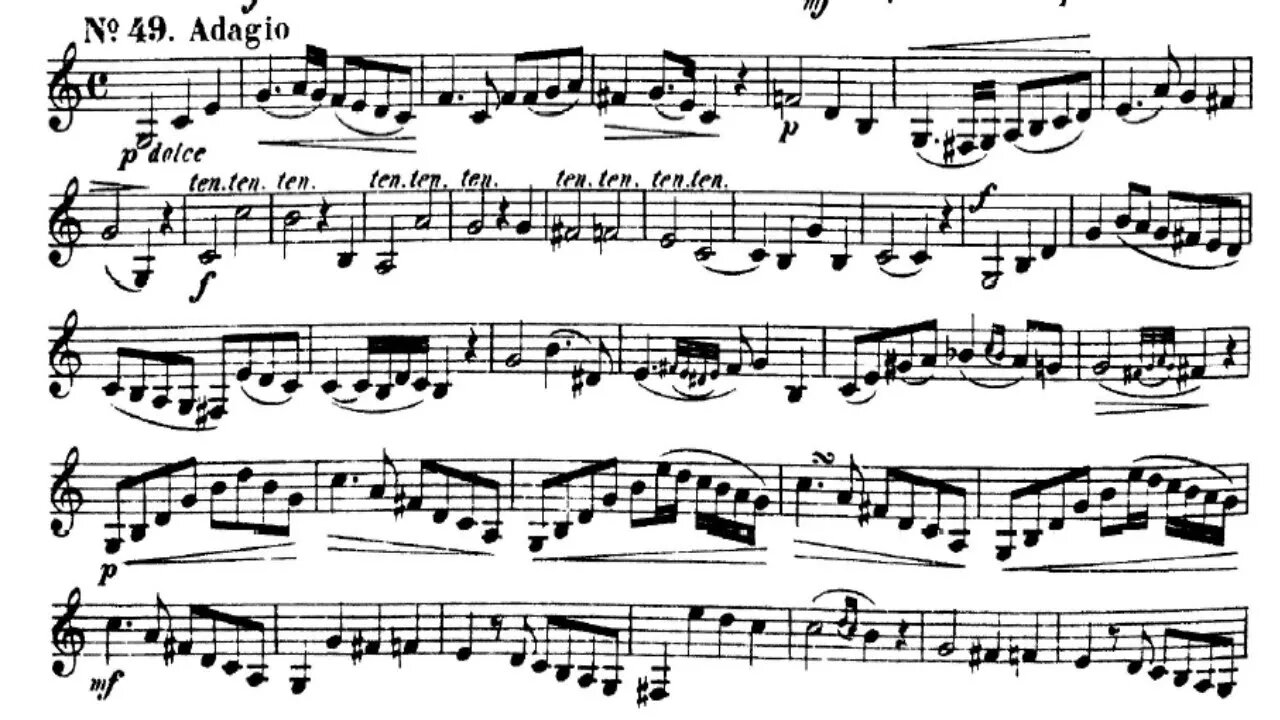 Kopprasch 60 Studies for Trumpet - 49