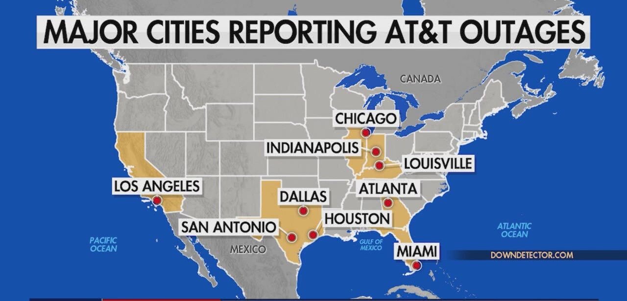 On the EVE of Global WAR outbreak, AT&T hacked again! 911 services OUT + MORE NEWS!