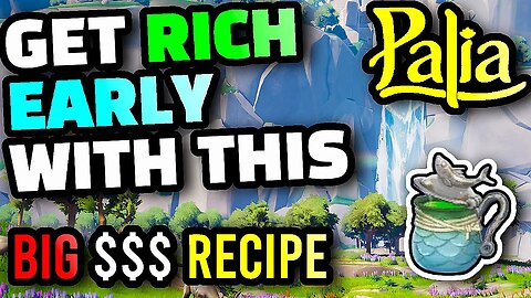 Palia - Get EASY GOLD By Refining THIS RECIPE, Best Item To Vendor For Gold, Early Game Gold Making