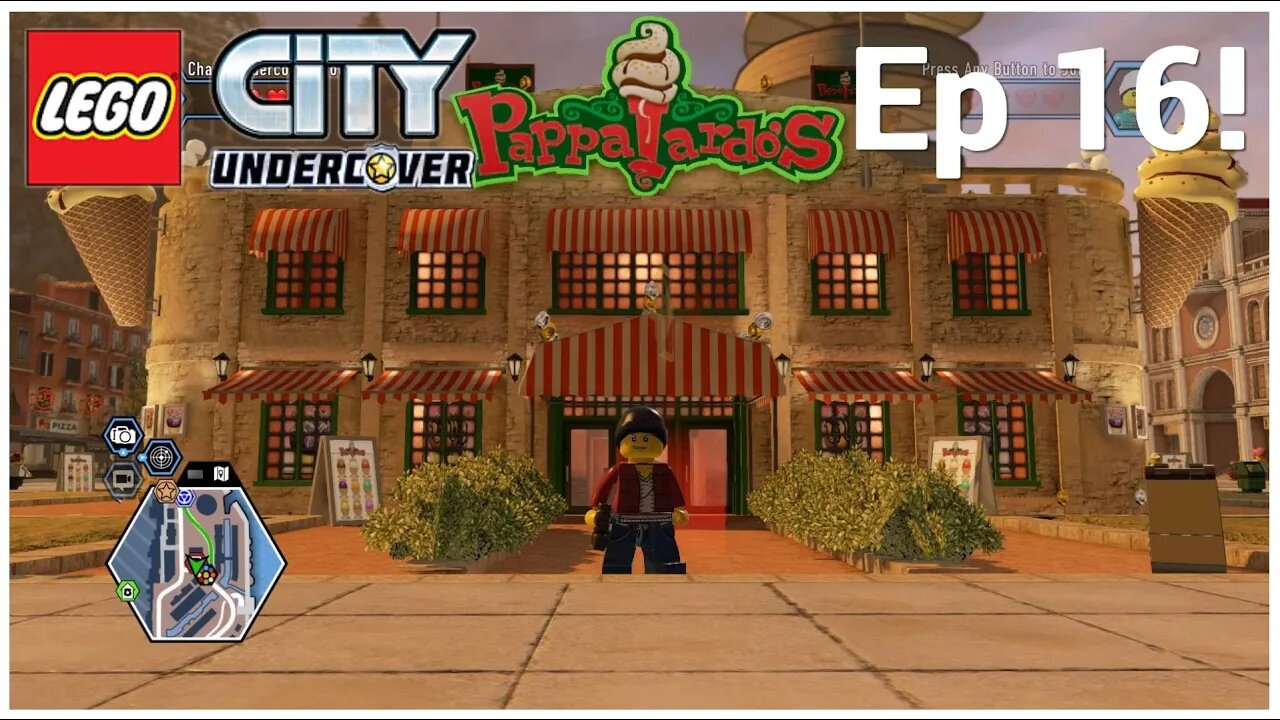 Lego City Undercover: Episode 16: Pappalardo's Ice Cream Parlor