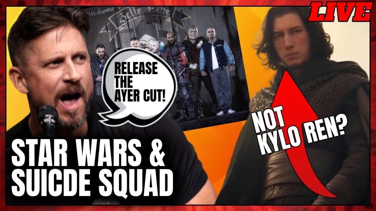 LIVE 8/31/23 - Batman Sucks? Star Wars What If! & Suicide Squad Blues.