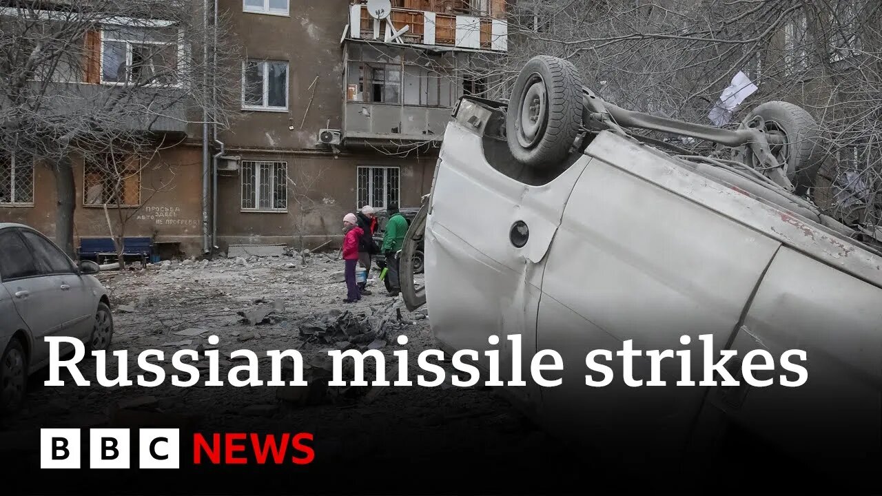 Russia fires cruise missiles at Ukraine for first time in two months - BBC News