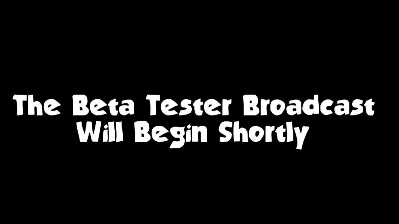 EPGN Beta Tester Broadcast - The TPP and a Full System Check