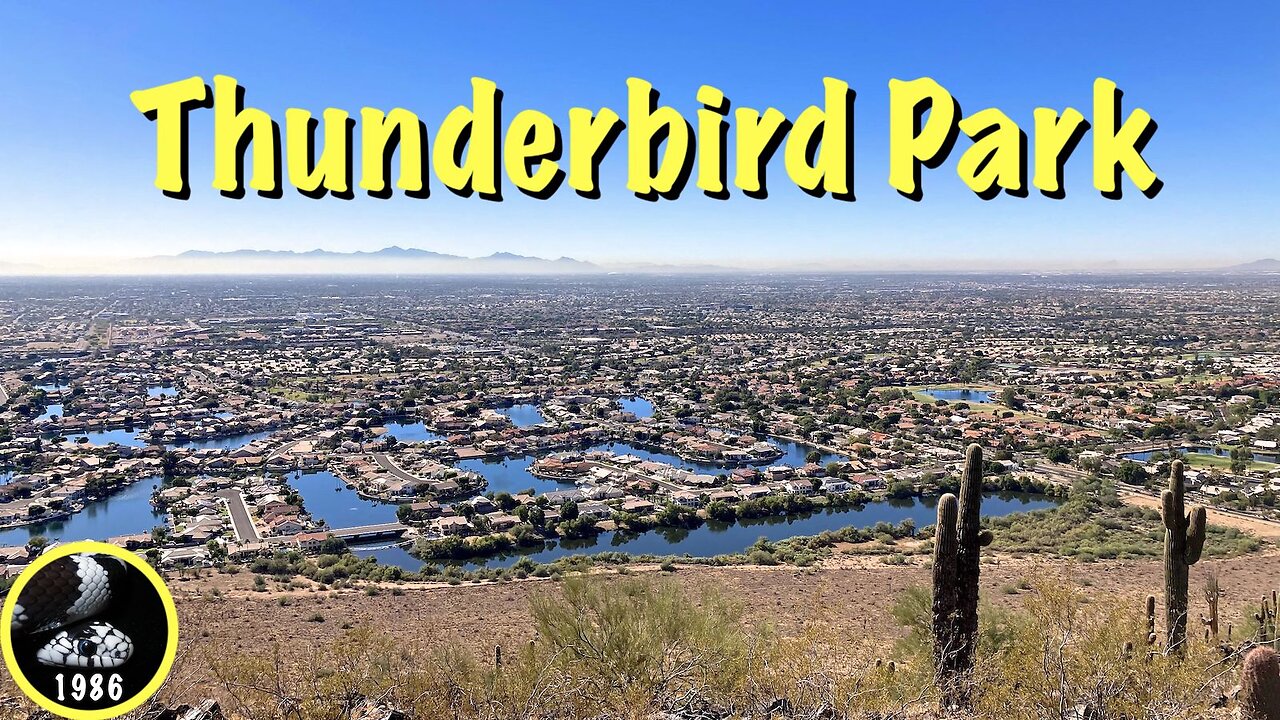 Hiking Thunderbird Conservation Park