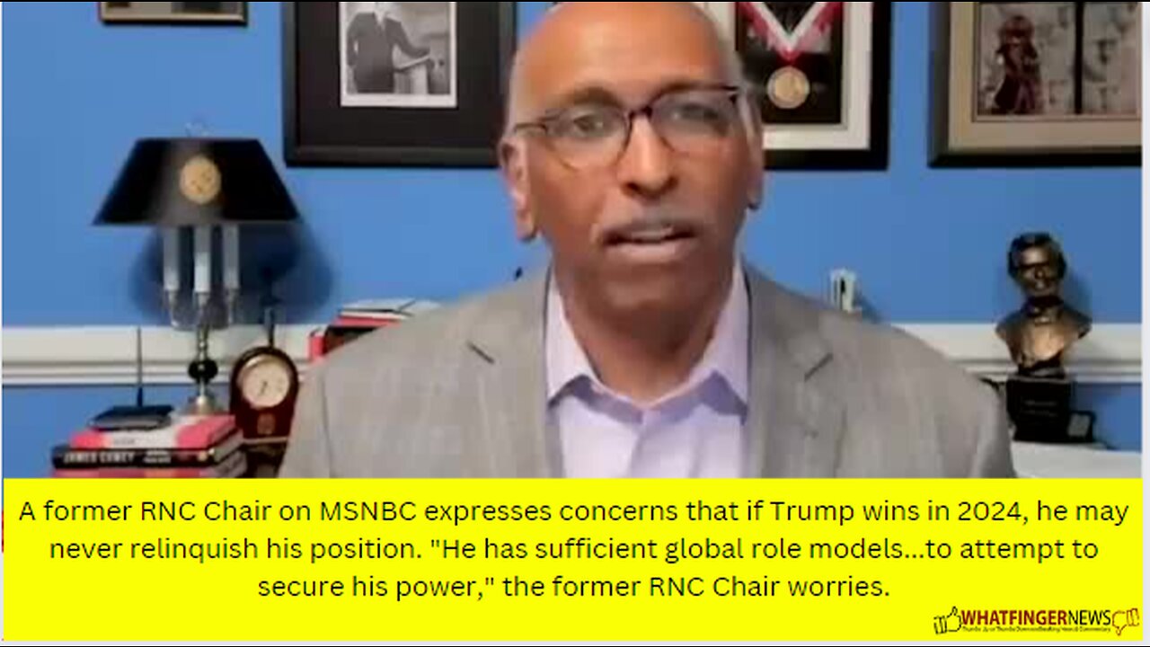 A former RNC Chair on MSNBC expresses concerns that if Trump wins in 2024