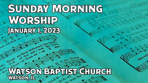 2023 01 01 Worship Service