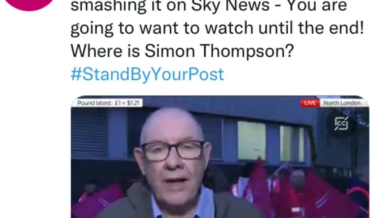 Apparently the Royal Mail are in strike