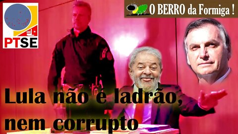 TSE proíbe chamar Lula de ladrão e corrupto, afinal ele NUNCA foi PRESO por isso