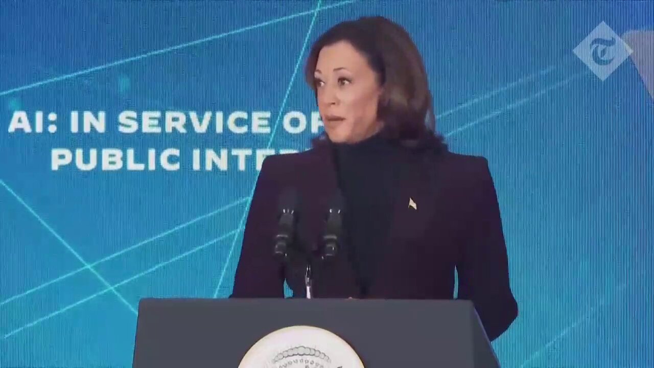 Kamala Harris Calls For AI Censorship Because Americans Can't Tell 'Fact From Fiction'