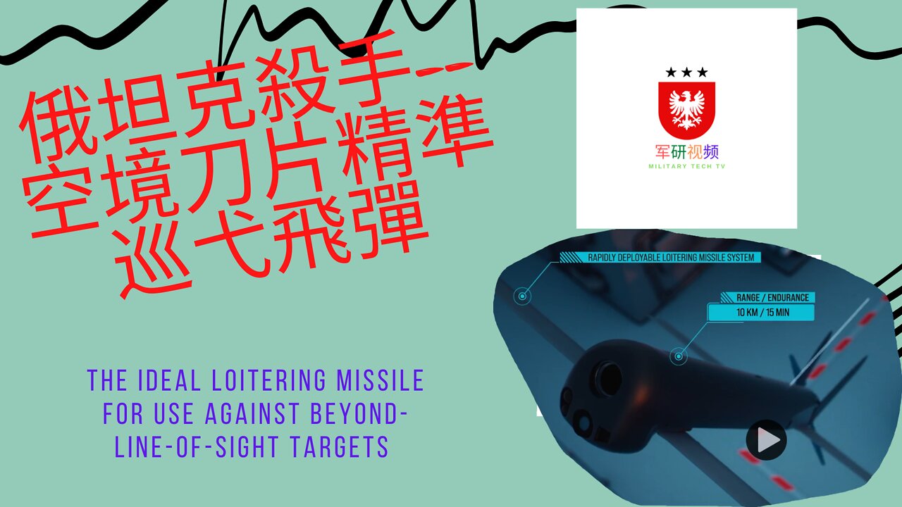 157 烏俄戰場新星--刀片精準巡弋飛彈 the ideal loitering missile for use against beyond-line-of-sight targets