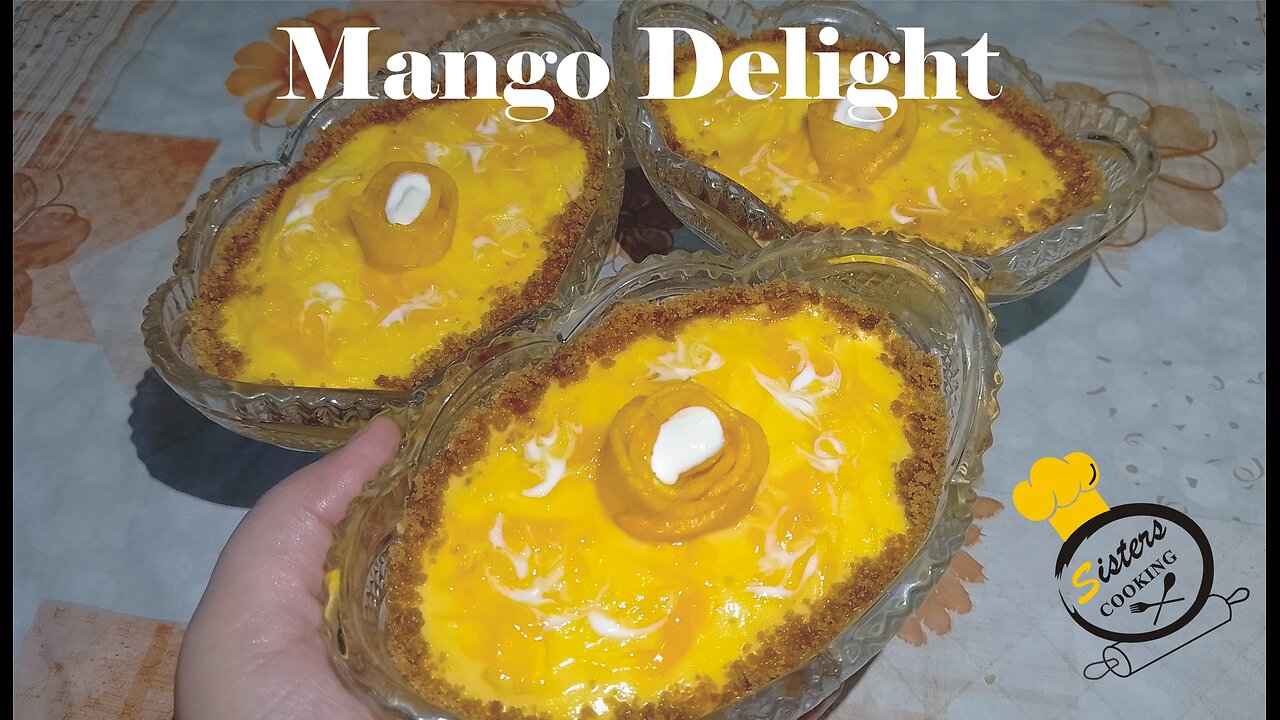 Mango Delight Recipe | Yummy Mango Delight | Mango Dessert Recipe | Summer Special Mango Metha