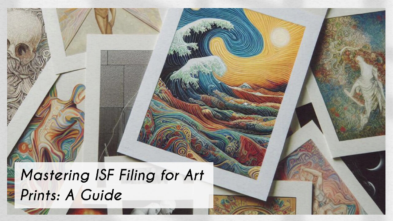 Mastering ISF Filing for Art Prints: Platforms, Requirements, and Consequences