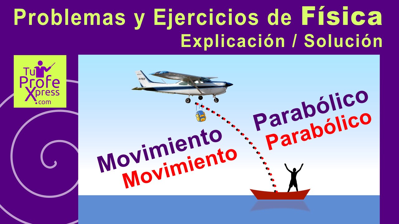 Movimiento Parabólico - Problemas y Ejercicios de FÍSICA (explicación / solución)