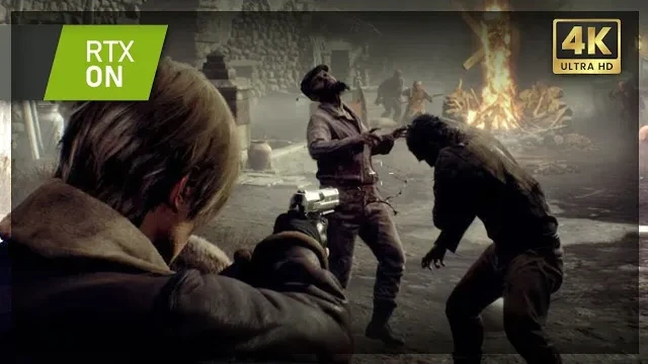 RTX 4090 + RESIDENT EVIL 4 REMAKE UNREAL ENGINE 5 = BEST QUALITY.