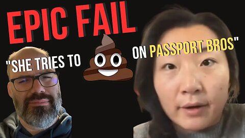 Woman tries to insult passport bros but fails epically