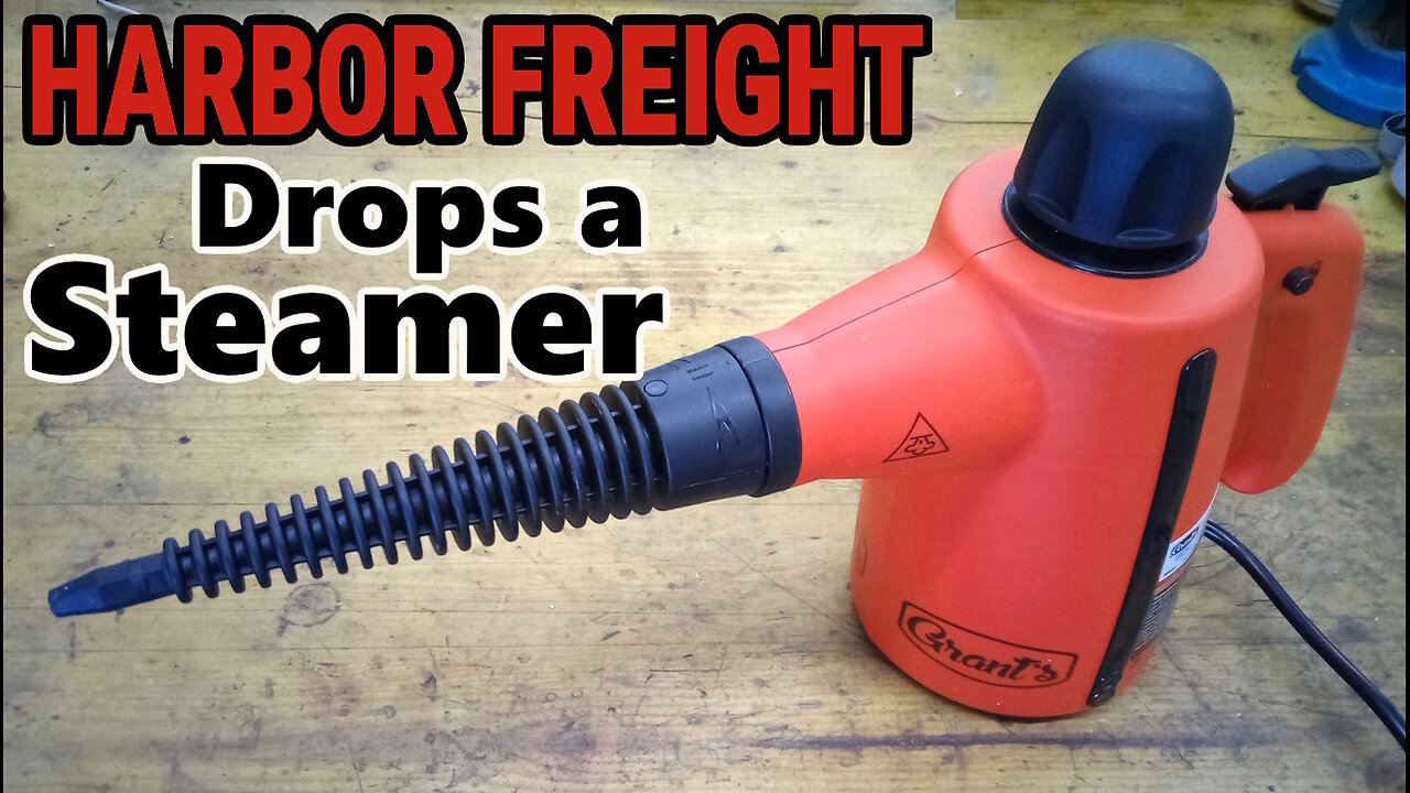 Harbor Freight Grant's Steam Cleaner Review & Actual Testing