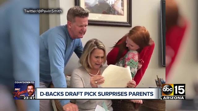 Diamondback's draft pick surprises parents by paying mortgage