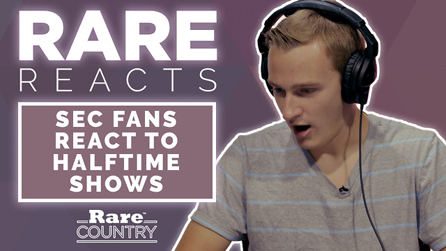 SEC Fans React to Halftime Shows | Rare Reacts