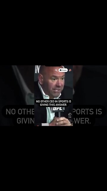 The right answer! #ufc #america