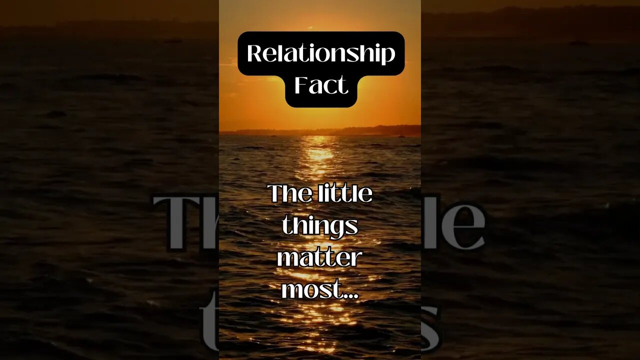 Relationship Facts