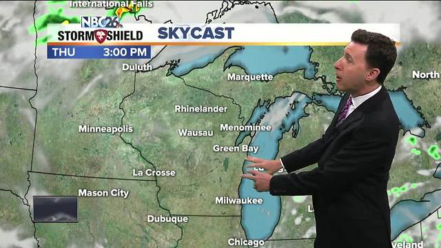 Michael Fish's NBC26 weather forecast