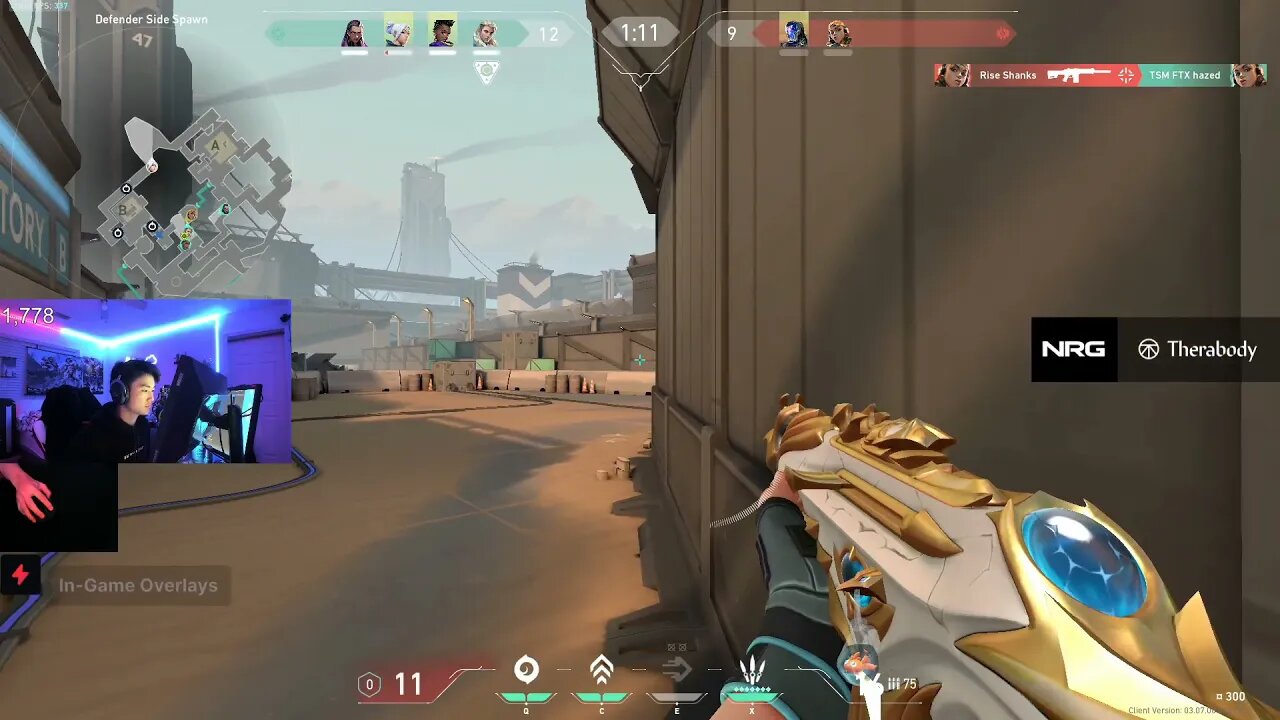 Give him the ace