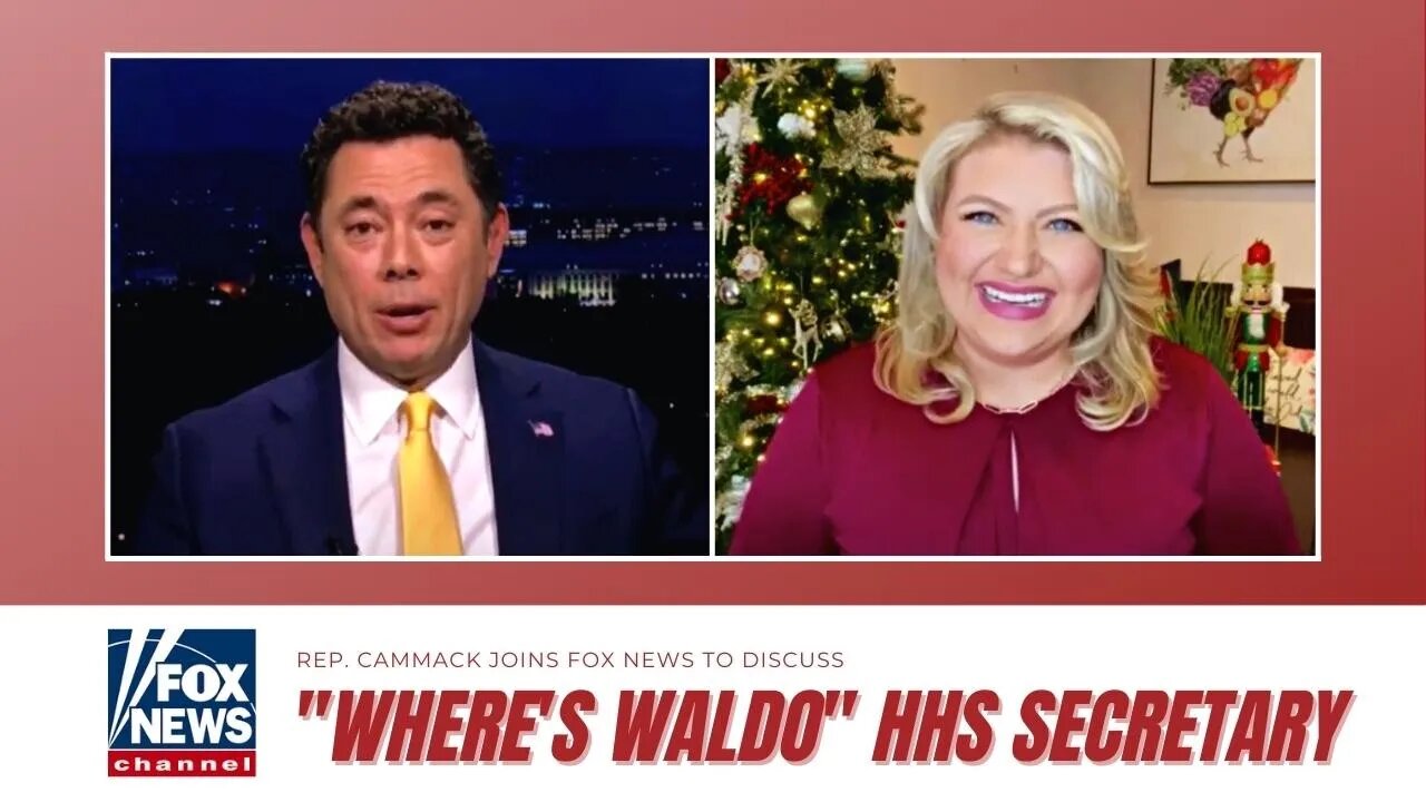 Rep. Cammack Joins Fox News To Slam "Where's Waldo" HHS Secretary Becerra Amidst Rising Covid Cases