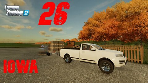 Canola Harvest at Iowa Farm Part 26 - FARMING SIMULATOR 22 - Timelapse