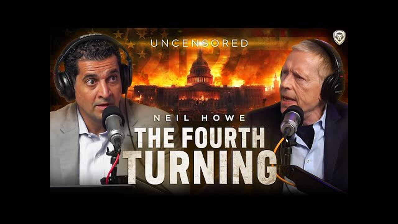 “History Comes In Patterns” Neil Howe: Civil War, Market Crashes, and The Fourth Turning | PBD #441