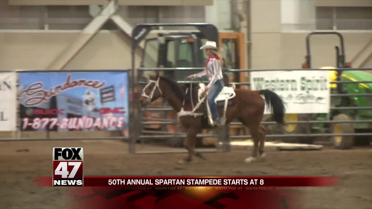 50th annual Spartan Stampede rodeo underway at MSU