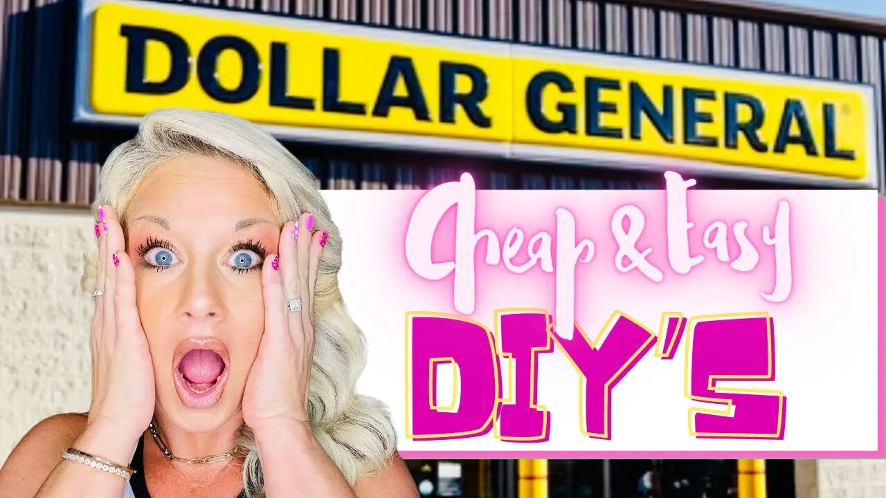 Dollar General DIY’s, Dollar General DIY home decor, Quick & Simple DIY’s, Blessed Beyond Measure