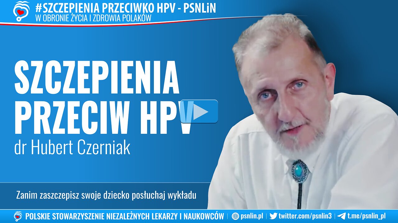 Szczepienia przeciwko HPV - dr Hubert Czerniak PSNLiN