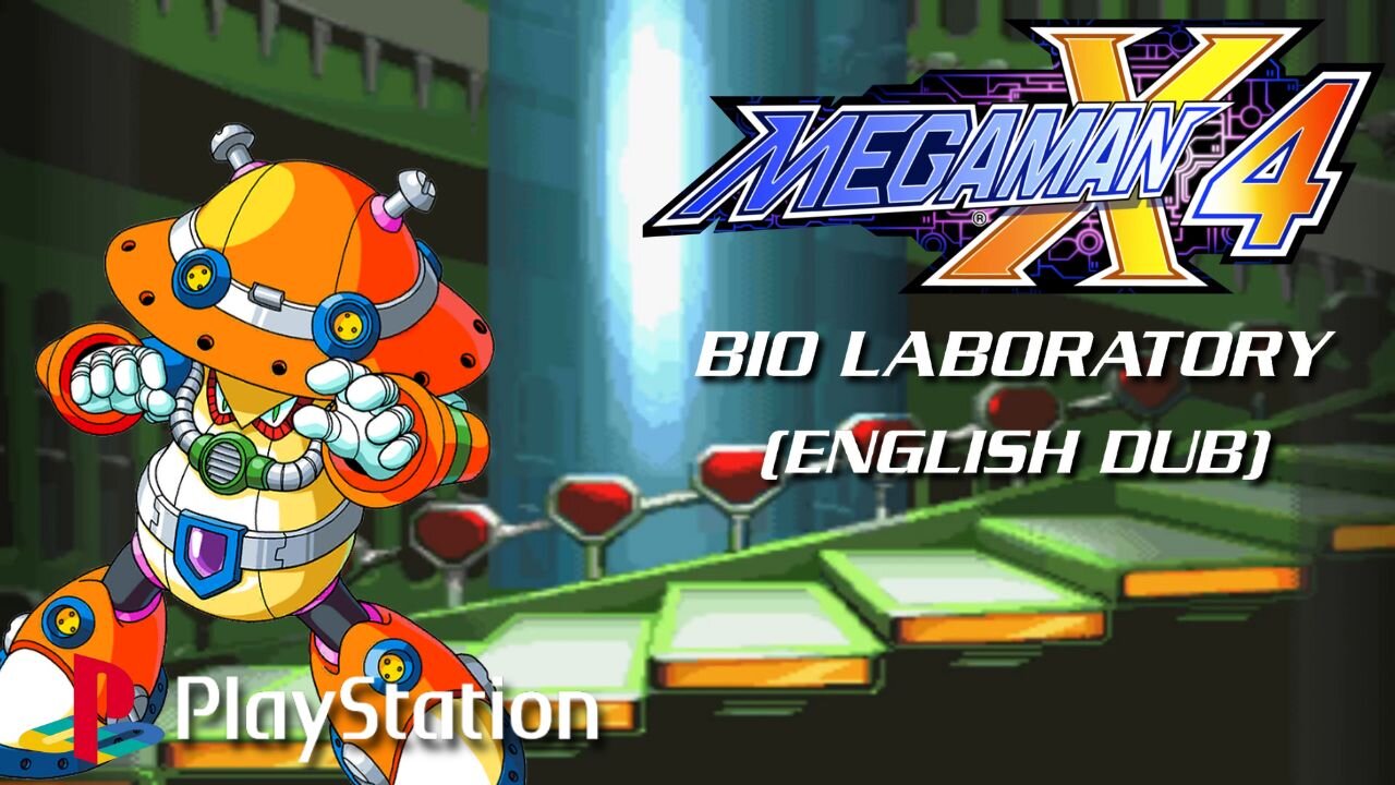 Mega Man X4 - Bio Laboratory (English Dub) ~ PlayStation