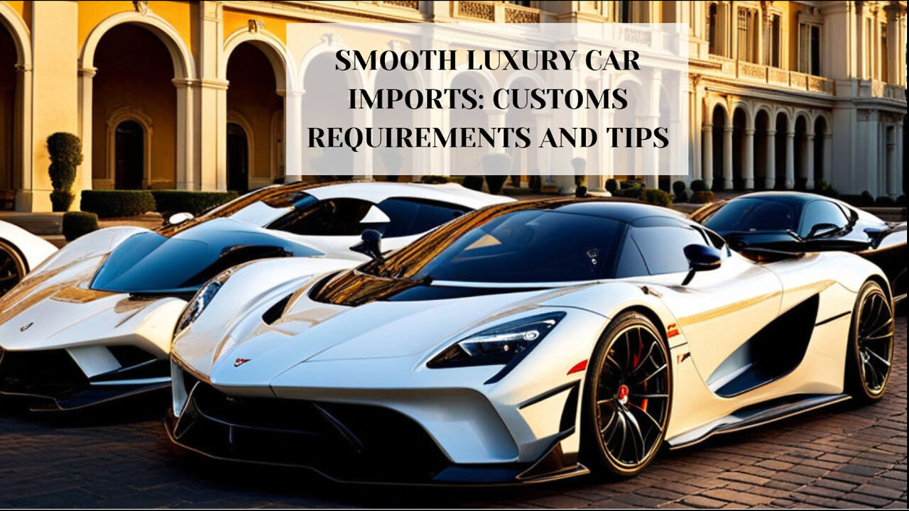 Navigating Luxury Car Imports: Customs Requirements Made Easy!