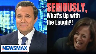 Greg Kelly: Kamala Harris laughs 'crazily at stuff that's not funny'