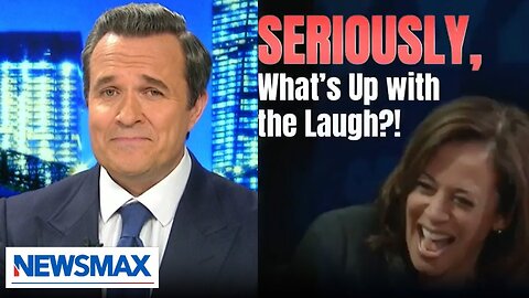 Greg Kelly: Kamala Harris laughs 'crazily at stuff that's not funny'