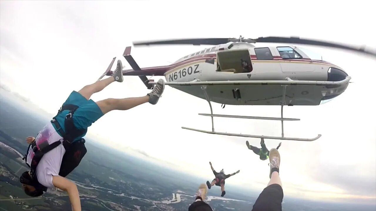 Helicopter Skydiving