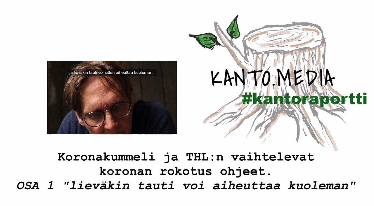 #Kantoraportti #koronakummeli osa 1 "lieväänkiin tautiin voi kuolla"