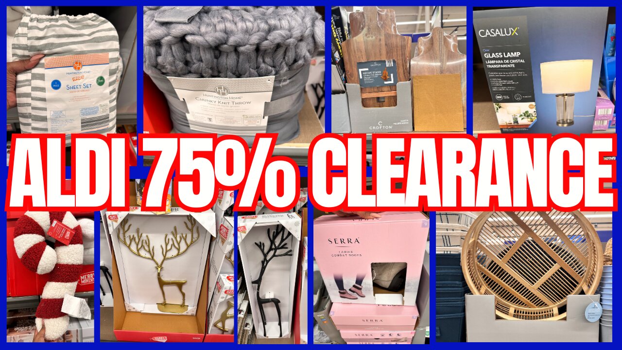 ALDI Clearance🛒🔥 ALDI 75% Off Clearance RUN Deals🛒🔥ALDI Shop W/Me | #aldi